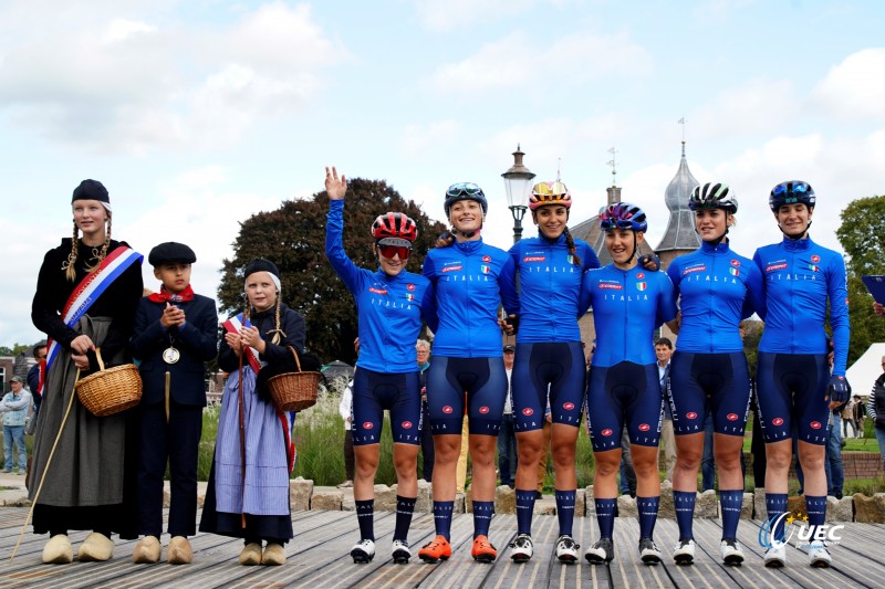 2023 UEC Road European Championships - Drenthe - Under 23 Women?s Road Race - Coevorden - Col Du VAM 108 km - 22/09/2023 - Italy - photo Massimo Fulgenzi/SprintCyclingAgency?2023